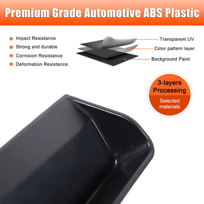 ABS Steering Wheel Left Storage Box Tray For Corvette C8 2020-26 14