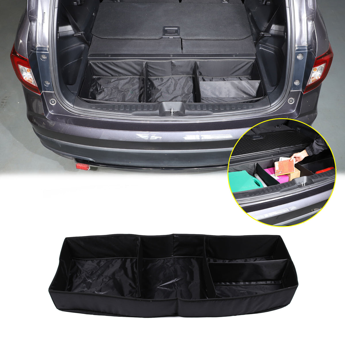 Truck Bed Storage Cargo Organizer Bag Box For Honda Pilot 2015-2022 2
