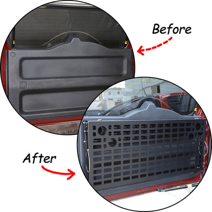 Car Trunk Shelf Storage Bracket Rack MOLLE Panel For Toyota FJ Cruiser 2007-21 5