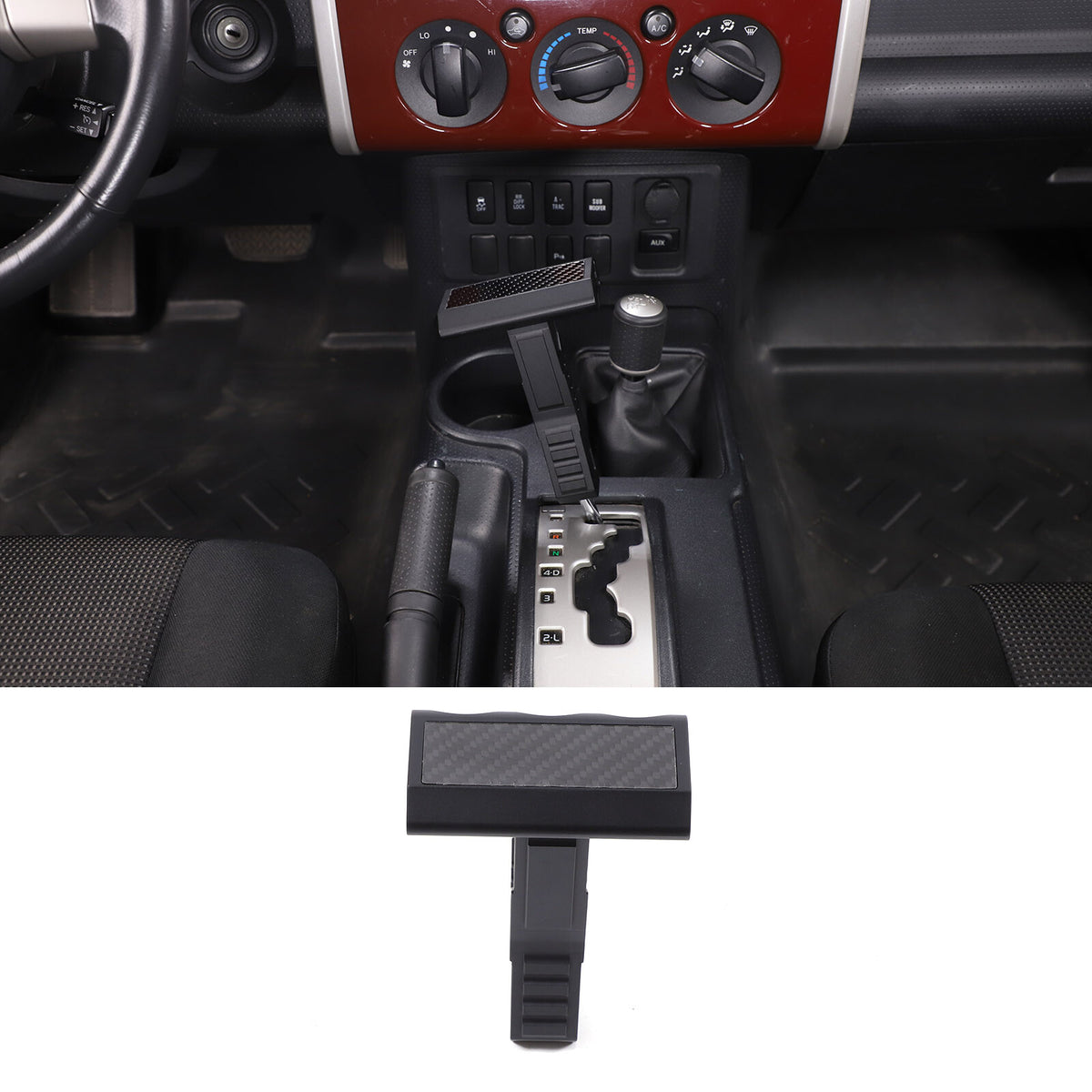 Replacement Black Airplane Style Gear Knob head for Toyota FJ Cruiser 2007-21 12
