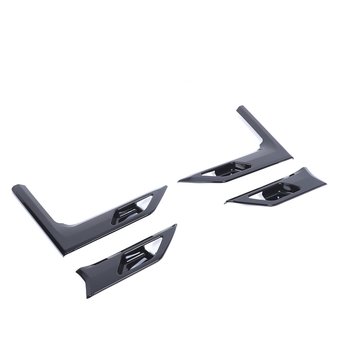 Glossy Black Interior Door Bowl Panel Trim Cover For Lexus GX550 2025+ 13