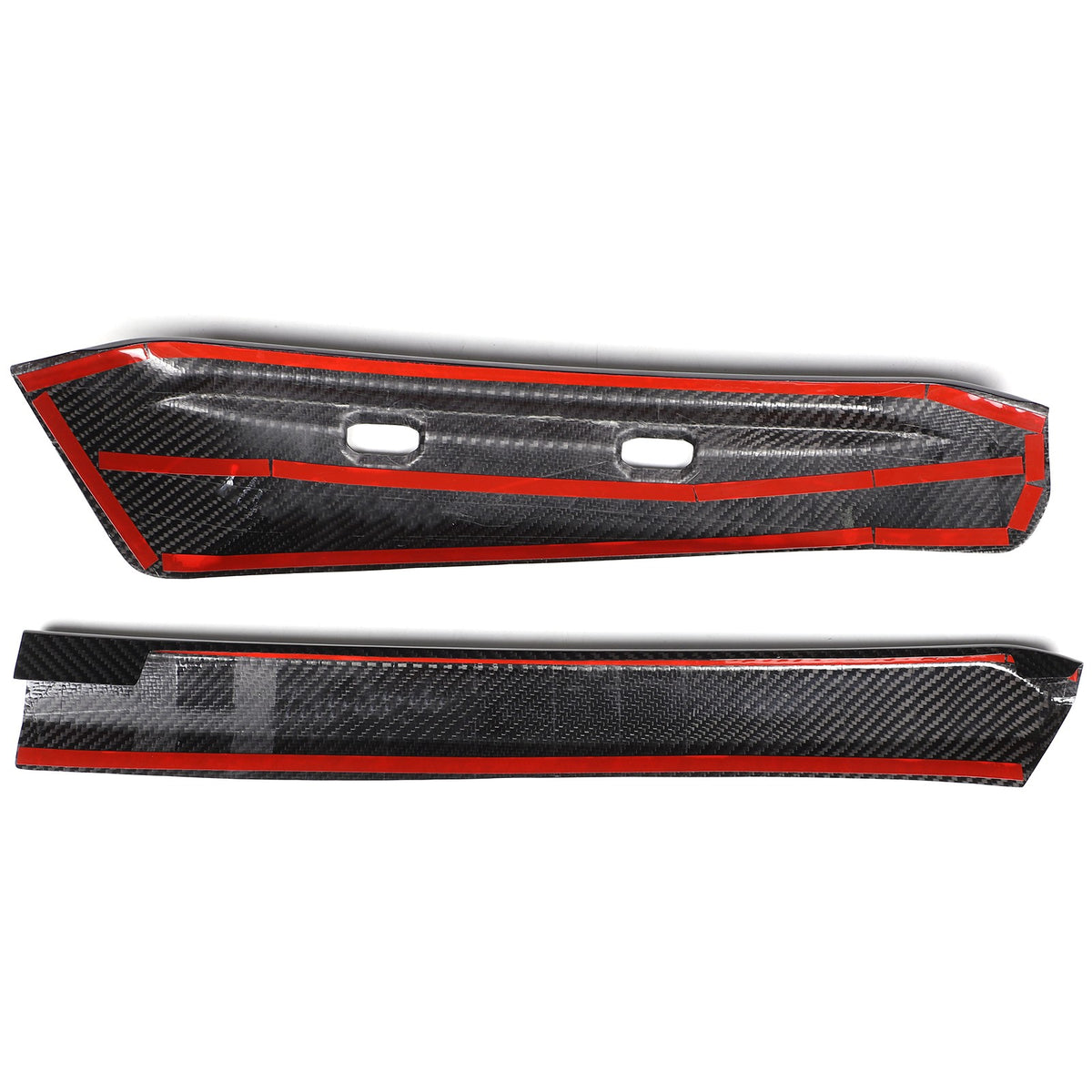 Real Dry Carbon Fiber Center Console Air Vent Trim For BMW X3 G45 2025+ 11