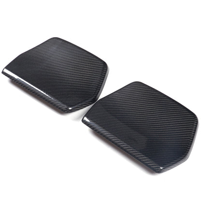 Real Carbon Fiber Rear Seat Headrest Cover For BMW M3 F80 M4 F82 F83 M2C 10