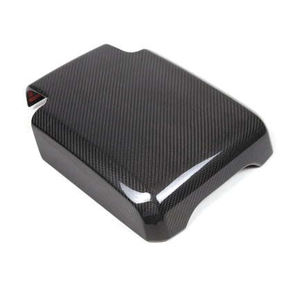 Real Carbon Fiber Center Console Armrest Box Cover For LR Defender 90 110 20-24 13
