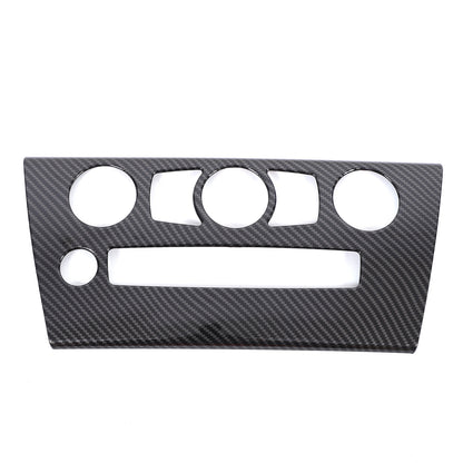 ABS Carbon Center Air Conditioning Cover Trim For BMW 6 Series E63 E64 2004-2009 21