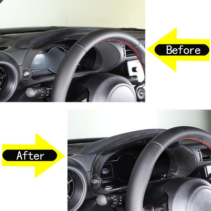 Dry Carbon Fiber Tachometer Frame Cover Trim Fit For GR86 BRZ STI 2022-2026 US 5