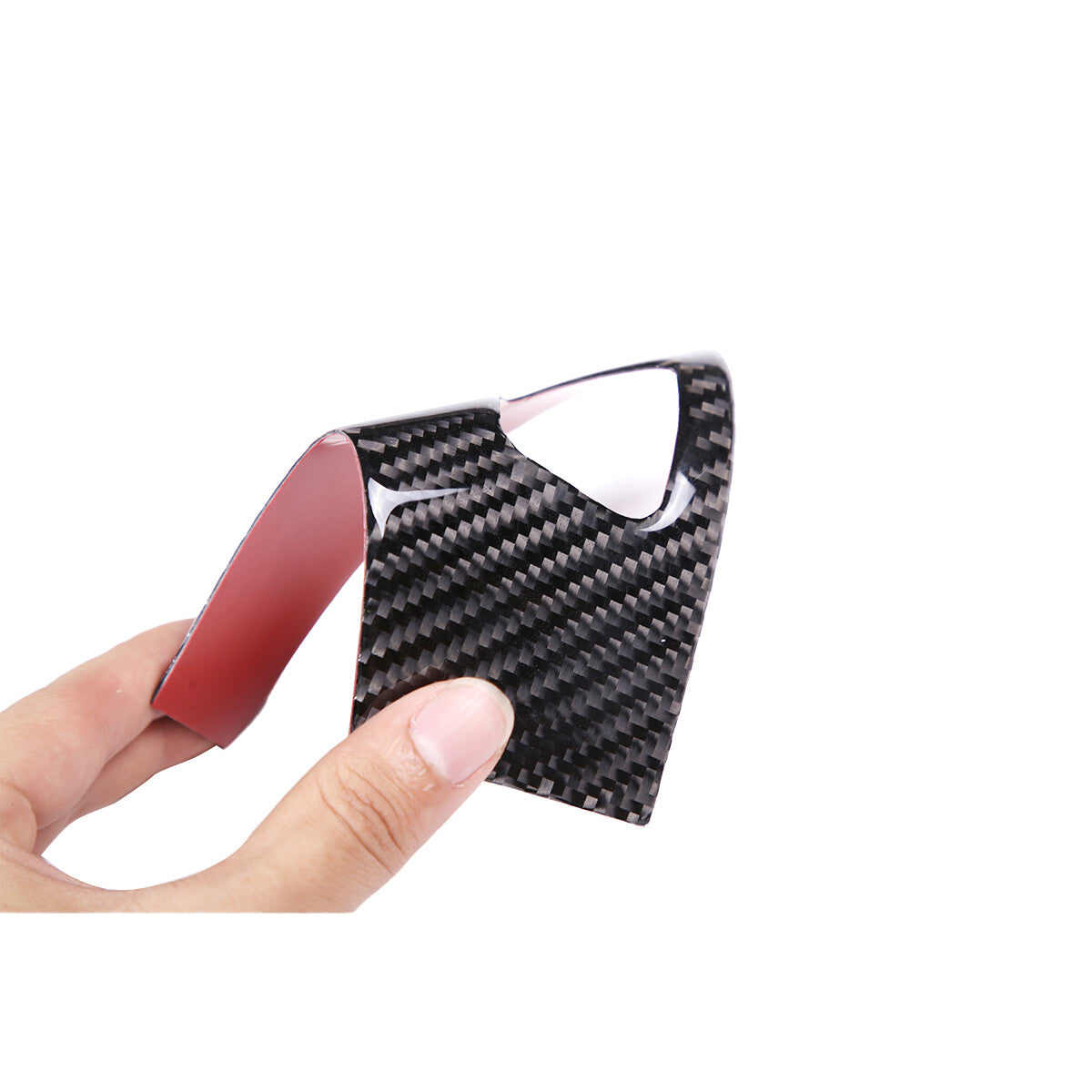 10pcs Carbon Fiber Interior Set Cover Trim For Corvette C7 14-19 9