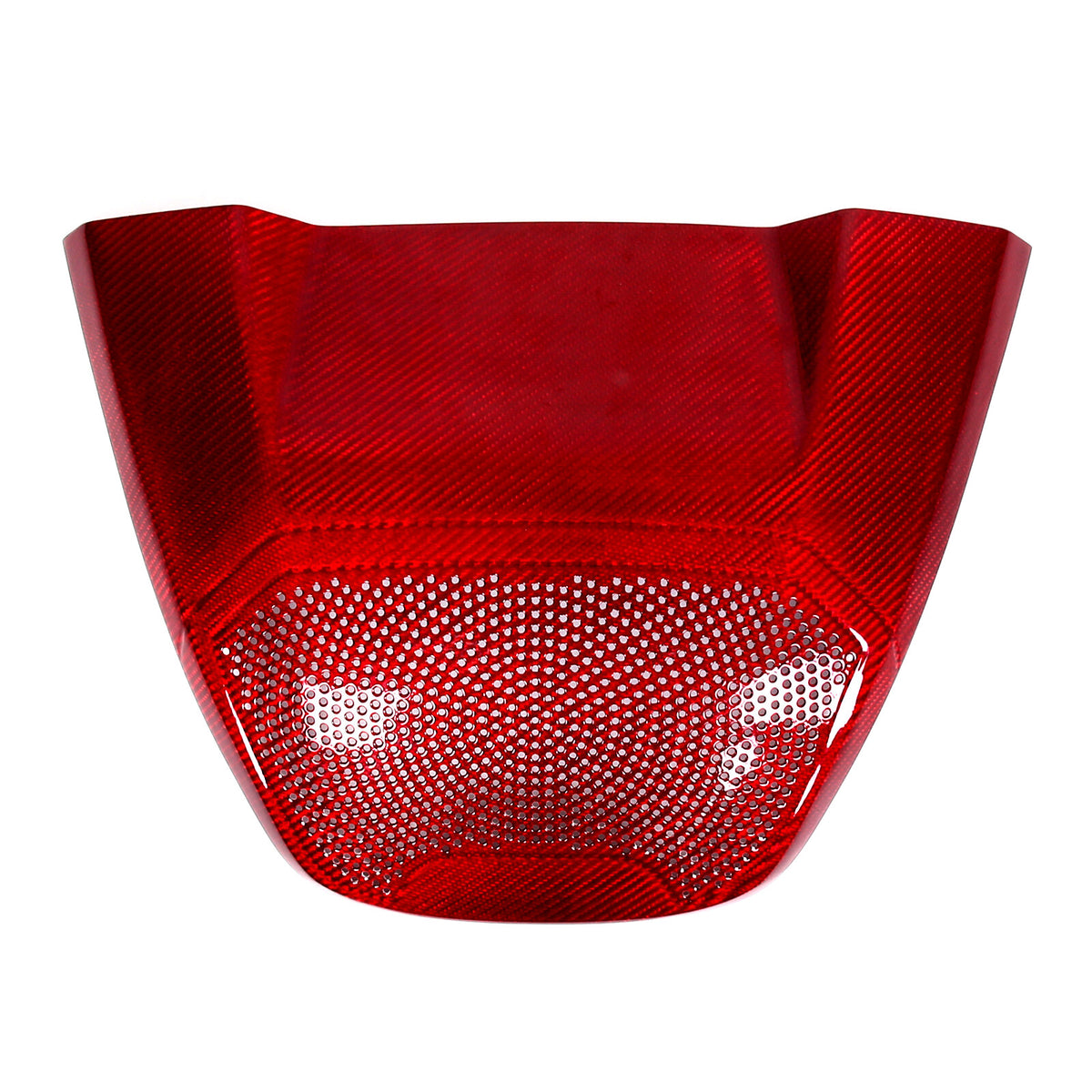 Red Real Carbon Rear Speaker Cover Trim For Corvette C8 Coupe Z06 Z51 1LT 20-26 10
