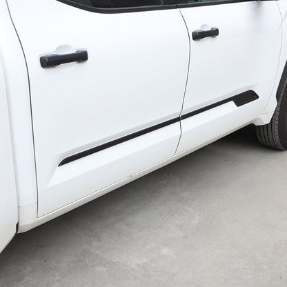 Matte Black Door Side Body Molding Cover Trim For 2022-2025 Toyota Tundra US 6