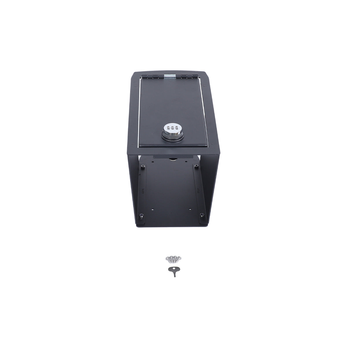 Steel Center Console Safe GUN Storage Lock Box W/ TRAY For Acura RDX 13-17 US 14