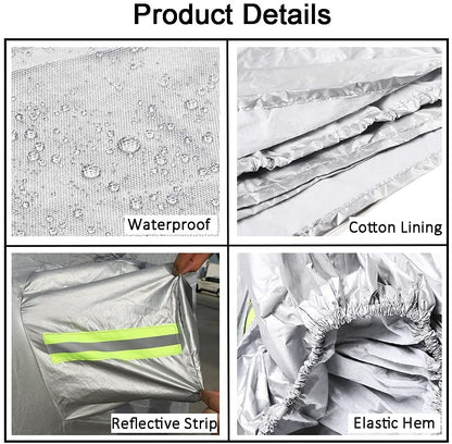 Car Protection Cover Waterproof Sun UV Snow Resistant For Mercedes-Benz smart 3