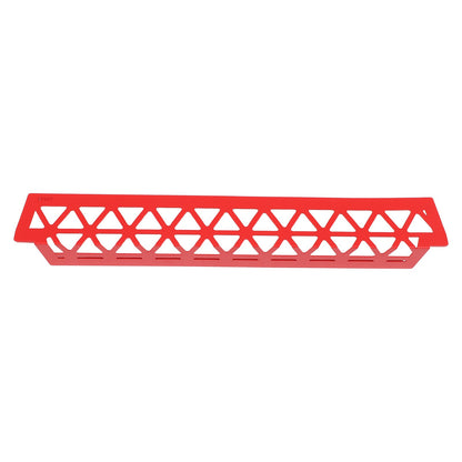 Red Aluminum Engine Bay Strut Bar Connecting Trim Cover For Corvette C8 2020+ 4