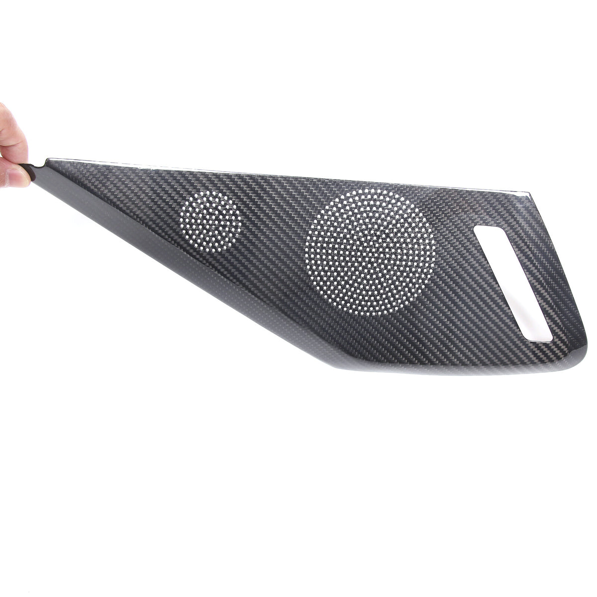 Real Carbon Door Speaker Cover Trim For Corvette C8 Z51 Z06 Coupe 2LT 3LT 20+ US 24