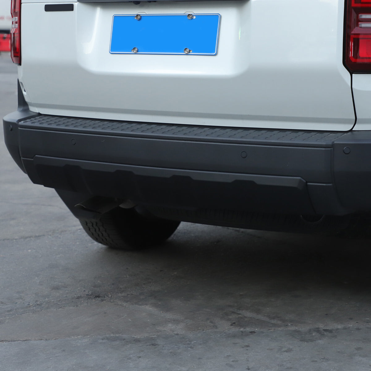 Matte Black Rear Bumper Spoiler Guard For Toyota Land Cruiser LC250 Prado 24+ 5