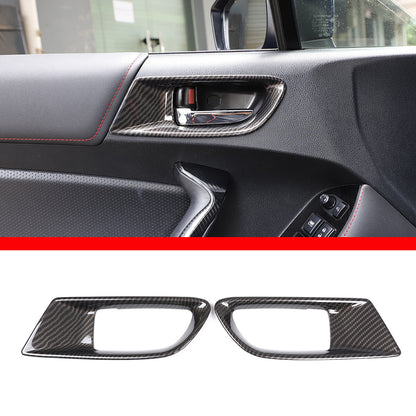 Carbon ABS Interior Decorative Trim For Toyota 86 Subaru BRZ 12-20 Scion FR-S 5