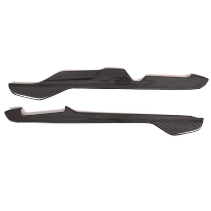 Carbon Central Console Side Panel Strip Trim For C8 Corvette Z06 Z51 Coupe 20-26 13
