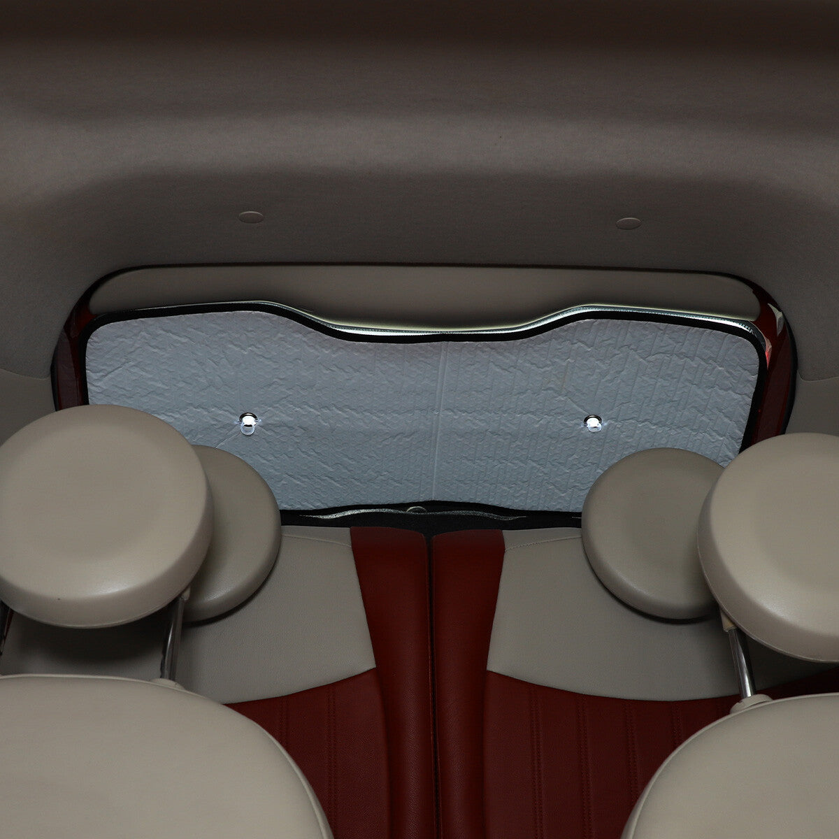 Full Side Window Sun Shield Privacy Sunshade 6pcs Cover For Fiat 500 2011-2022 8