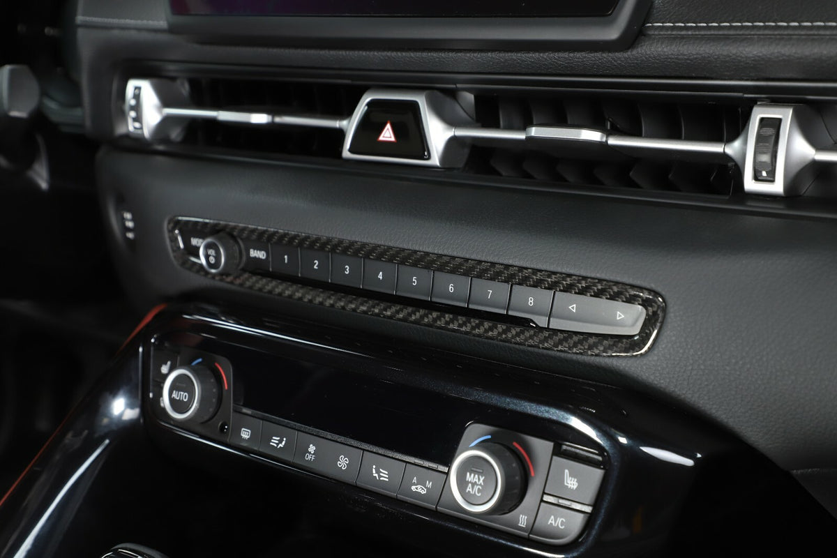 Real Carbon Fiber Full Interior Set Decor Trim Kit For Toyota Supra A90 MK5 19+ 116