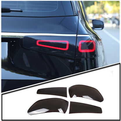 Smoked Tail Light Cover Rear Light Guard Bezel Trim For Benz GLS 20-22 US 11