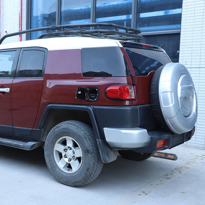 Door Fuel Tank Cover Lock Key Gas Cap Tank Trim For Toyota FJ Cruiser 2007-21 US 15