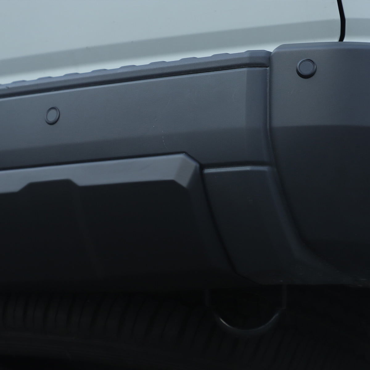 Matte Black Rear Bumper Spoiler Guard For Toyota Land Cruiser LC250 24+ 3