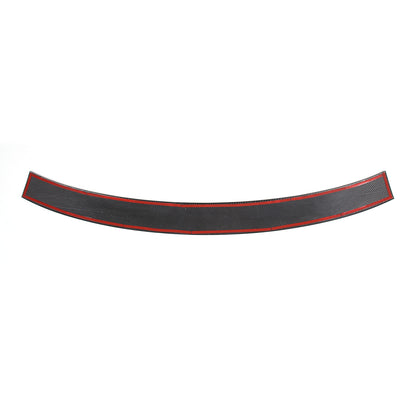 Real Dry Carbon fiber Upper Outer Moulding Trim Top Windshield For Corvette C8 17