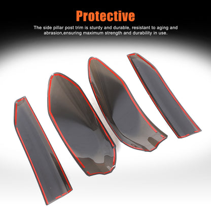 Smoked Rear Tail Light Guard Decor Cover Trim Bezels For BMW X6 G06 2020-2026 9