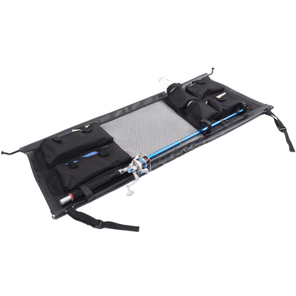 Rear Trunk Cargo Organizer Isolation Net W/ Bag For LR Defender 110 L663 20-23 17