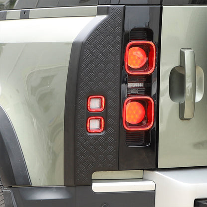 Rear Tail Light Cover Trim For Land Rover Defender 90 110 2020-23 Gloss Black US 11