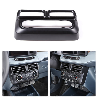 Matte Black Full Interior Set Panel Decor Cover Trim Kit For Ford Maverick 22-24 2