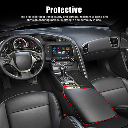 Red Real Carbon Fiber Interior Center Full Trim Set Kit For Corvette C7 2014-19 - Variants 1-5 20