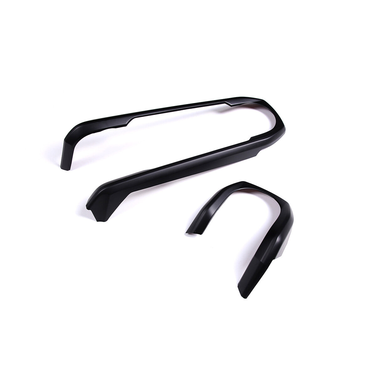 Matte Black Dashboard Decoration U Shape Trim For Toyota Tacoma 2016-2023 US 4