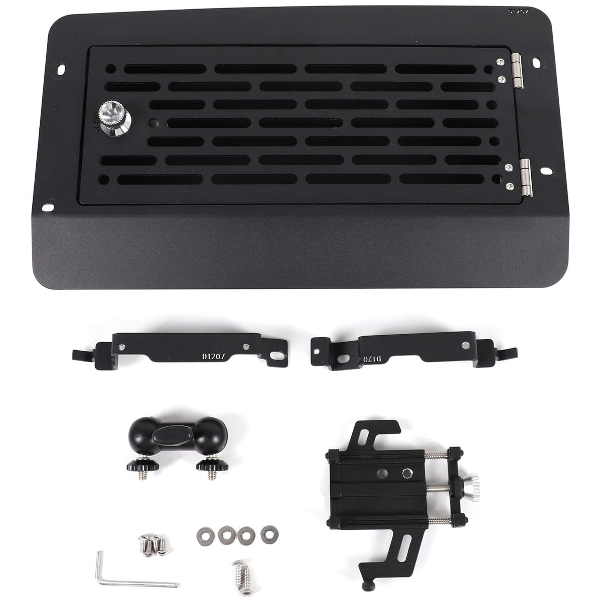 Off-Road Phone Holder with Dashboard Password Box For Toyota FJ Cruiser 2007-21 14