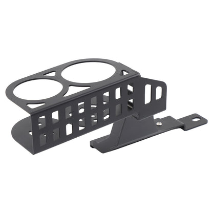 Black Aluminum Passenger Side Seat Cup Holder Bracket For Hummer H2 2003-2009 17