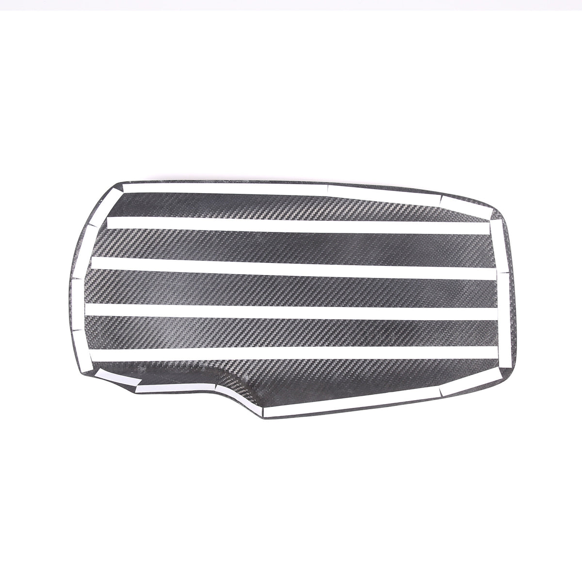 Red Real Carbon Fiber Center Console Armrest Box Cover For Corvette C6 2005-13 13