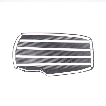 Red Real Carbon Fiber Center Console Armrest Box Cover For Corvette C6 2005-13 13