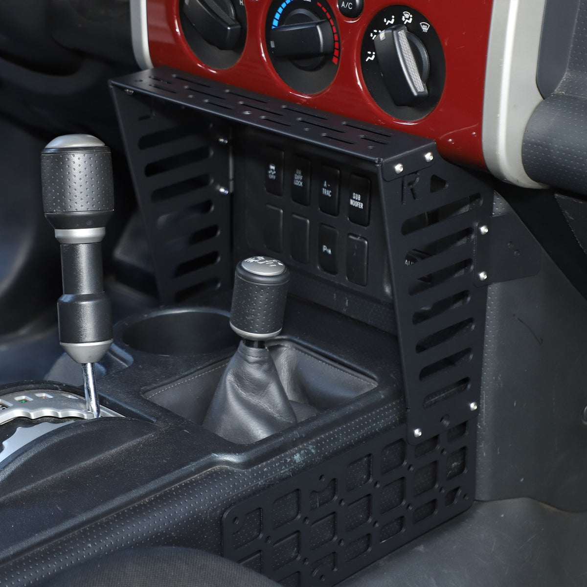 Center Console Molle Panel Digital Device Mount For Toyota FJ Cruiser 2007-21 US 16