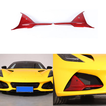 Red Real Carbon Fiber Interior Exterior Conosle Trim Cover For Lotus EMIRA 21-25 162