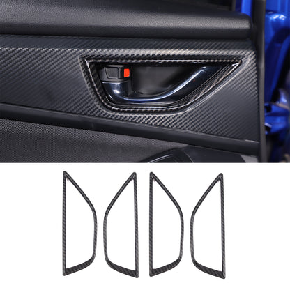 Carbon Fiber ABS Interior Full Cover Trim Kit Set For Subaru WRX AT 2022-2025 - Styles 1-5 4