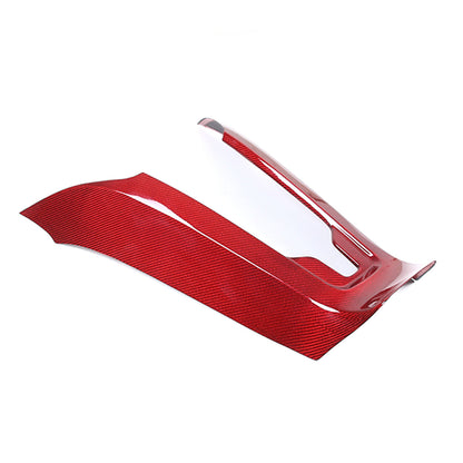 Red Real Carbon Fiber Interior Full Decor Cover Trim Kit for Corvette C8 2020-25 - Variants 11-15 40