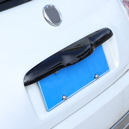 Glossy Black ABS Tailgate Trunk Handle Cover Trim For FIAT 500 2011-23 13