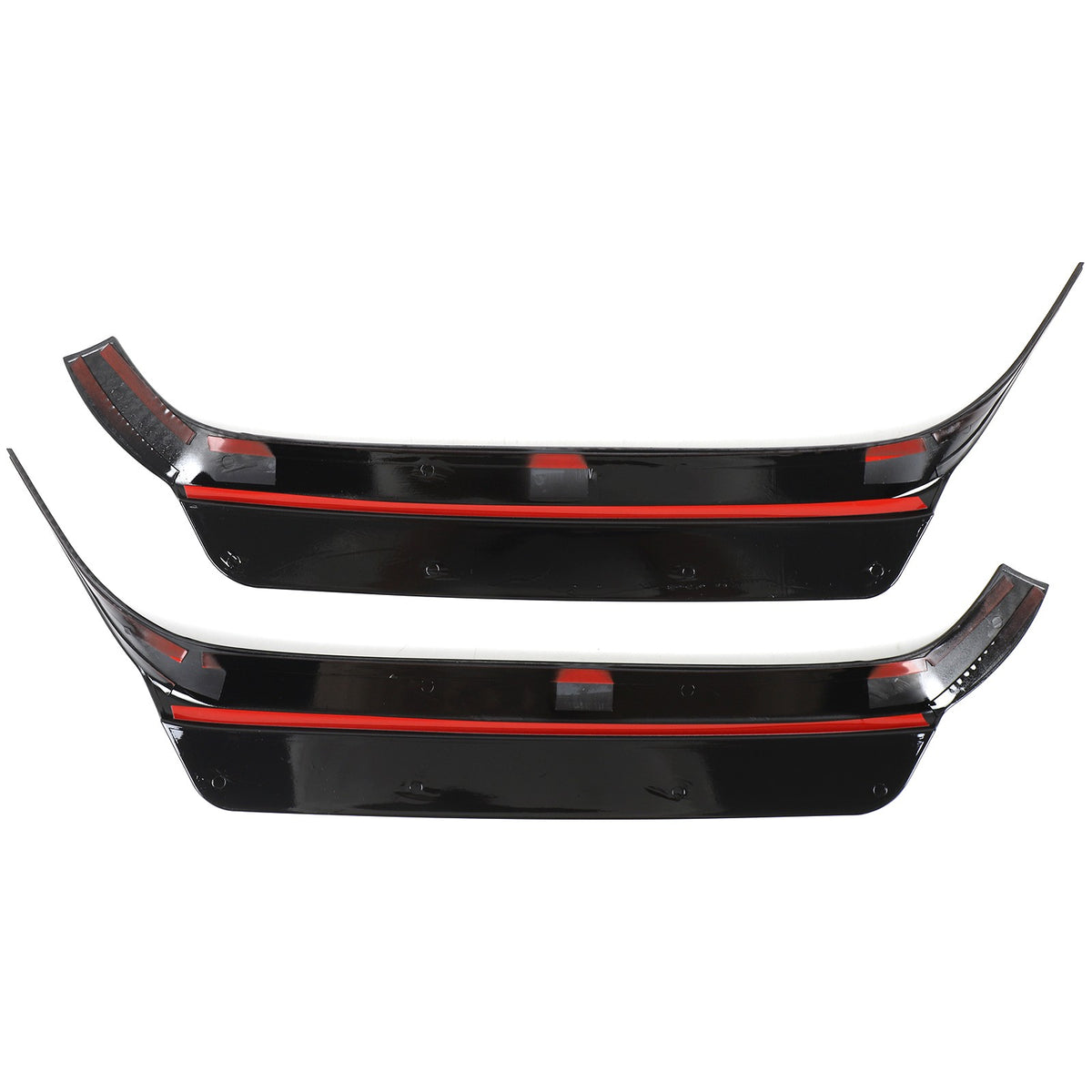 Glossy Piano Black Rear Spoiler Wing Cover Trim Frame For Corvette C8 2020-26 9