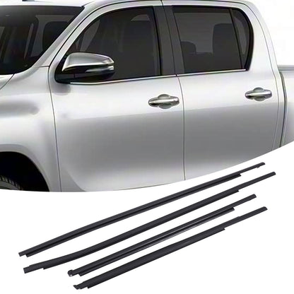Replacement Window Belt Molding Weatherstrip Seal Trim For Toyota Hilux 2016-20 14