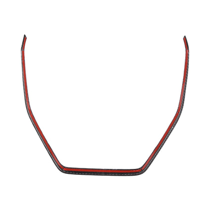 Real Carbon Fiber Center Navigation Screen Trim Cover For Subaru WRX VB 2022-24 10