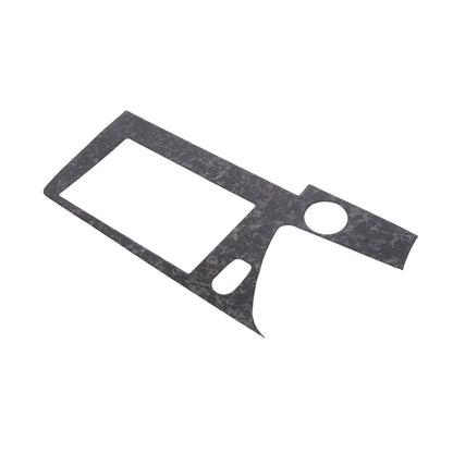 Forged Real Carbon Fiber Dashboard Navigation Srceen Frame Trim For Corvette C8 11