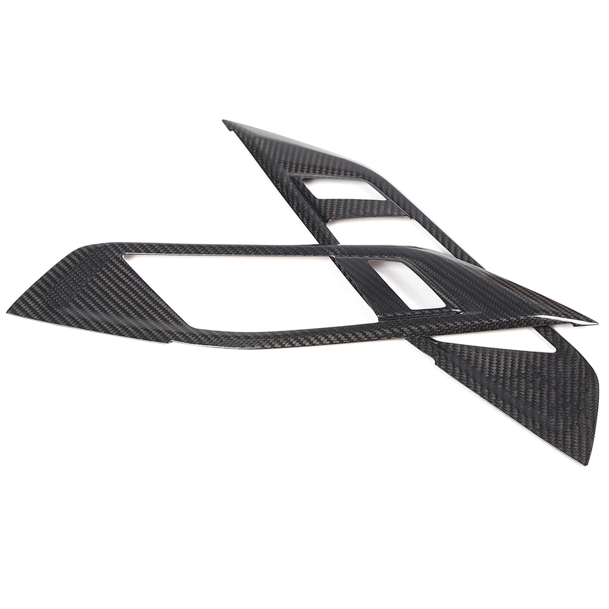 Real Carbon Fiber Inner Door Handle Frame Cover Trim For BMW 4 430i M 2022+ 3