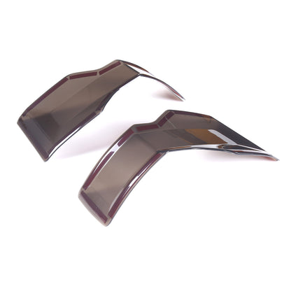 Smoked Black Rear Tail Light Guard Decor Cover Trim Bezel For Ford Maverick 22+ 5