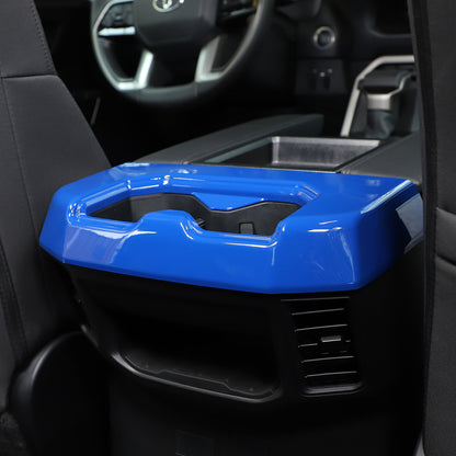ABS Blue Car Center Panel Trim Interior Accessories For Toyota Tundra 2022-2026 - Variants 1-5 27