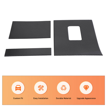 Carbon Gear Shift Panel Trim for LR Range Rover Velar L560/Evoque L551 24+ US 6