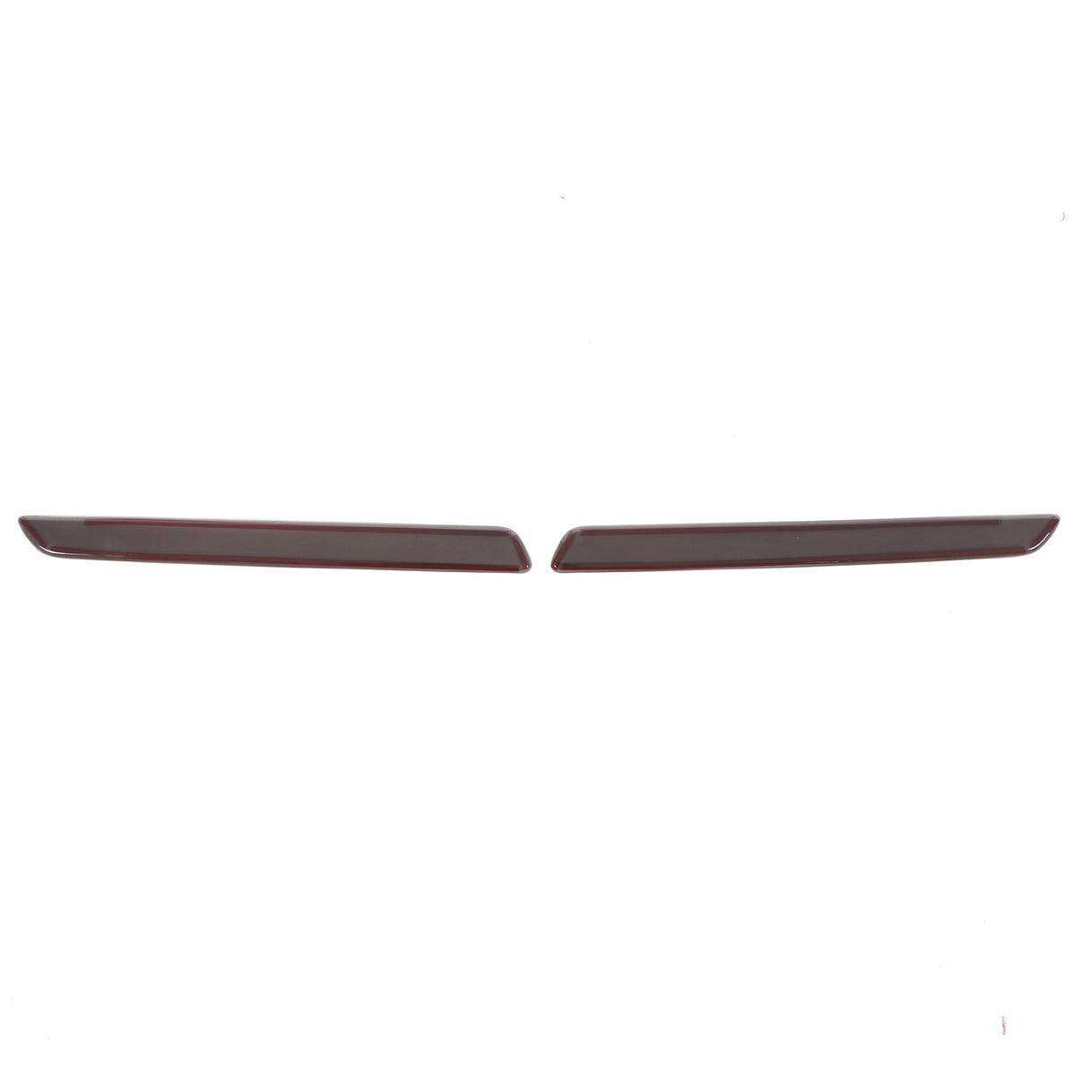 Smoked Black Rear Fog Tail Light Lamp Cover Trim For Maserati Ghibli 18-23 US 15